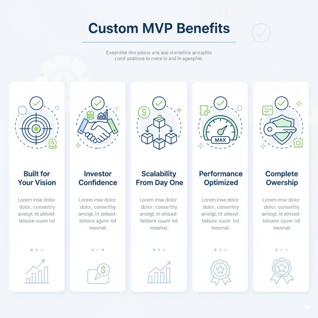 custom MVP development advantages for startup success